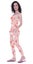 Moomaya Printed Nightwear 2 Pcs Set For Women's Spaghetti strap Sleepwear Carousel 2