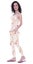 Moomaya Printed Nightwear 2 Pcs Set For Women's Spaghetti strap Sleepwear Carousel 2