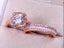Engagement Rings Set / 18KGP Rose Gold Carousel 2