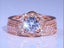 Engagement Rings Set / 18KGP Rose Gold Carousel 1