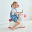 Bouncy Pals Inflatable Ride-On Plush Unicorn w Pump Toddler Riding Toy 18m+ Carousel 2