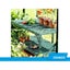 Two tier aluminium plant shelving Carousel 2