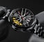 Mens "Mag Wheel" Sports Watch with Yellow Brake Pads Carousel 1