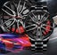 Mens "Mag Wheel" Sports Watch with Red Brake Pads Carousel 3