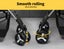 Pawz 4 Wheels Pet Stroller Dog Cat Cage Puppy Pushchair Travel Walk Carrier Pram Carousel 9