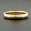 Vintage Classic Unisex 18K Yellow Gold Flat Domed Top Polished Wedding Band Ring Carousel 1