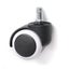 5pcs Replacement Office Chair Casters for Hardwood and Carpet Floors Carousel 12