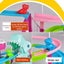 Cartoon Dinosaur Track Set Electric Slide Railcar Track Toy Dinosaur Climb Stair Carousel 6
