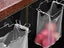 2Pcs Wall Mounted Stainless Steel Garbage Bags Holder Trash Bag Rack for Kitchen Carousel 6