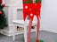 2Pcs Christmas Chair Back Cover Xmas Long Leg Elf Chair Back Cover Red Carousel 1