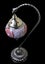 Turkish Mosaic Table Lamp Sun Beam With Large Elegant Base - 33cm Carousel 7