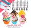 333pcs Cake Decorating Kit Fondant Cake Decoration Tools Pastry Baking Utensils Carousel 6