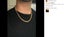 Men's Gold Necklace Chain Chunky Cuban Jewellery *Local Buy* Carousel 6