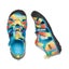 Keen Big Kids - Seacamp II CNX Vivid Blue Original Tie Dye Carousel 3