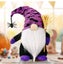 Witch Gnomes Plush Halloween Decorations with Spider Bat Ornaments Scan Set of 2 Carousel 6