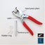 Brand New 100Pcs Metal Snaps Buttons Fastener Pliers Press Tools *Clearance* Carousel 8