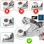 Brand New 100Pcs Metal Snaps Buttons Fastener Pliers Press Tools *Clearance* Carousel 11