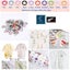 Brand New 100Pcs Metal Snaps Buttons Fastener Pliers Press Tools *Clearance* Carousel 16