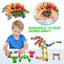 125 Pieces Educational Engineering Building Blocks for Kids Carousel 6
