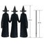 Halloween Witch Decoration,Voice Control Induction Luminous Visit Illuminator Carousel 7