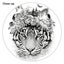 Tiger Queen Art Print - 11" x 14" Carousel 2