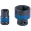 King Tony 3/4Dr-19mm Imp. Socket-Ltweight Hang Sell Display Carousel 1