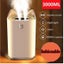 3L Air Humidifier Mist Aroma Diffuser with Colorful LED Light USB Humidificador Carousel 3