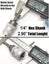 Drywall Screwgun Converter Hex Shank Adjustable Screw Depth Setter Bit Holder Carousel 8