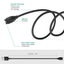 Garmin Watch Charging Cable Carousel 5