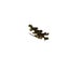Gold Green Christmas Tree Brooch Blazer Shirt Pin Carousel 2