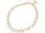 Necklace Crystal Pearl Necklace Yellow Gold Plated Choker Carousel 1