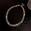 Necklace Crystal Pearl Necklace Yellow Gold Plated Choker Carousel 3