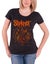 Slipknot T Shirt Womens The Wheel tour 2015 new Official roll sleeve skinny fit Carousel 1