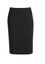 Comfort Wool Stretch Womens Relaxed Fit Skirt - Black - Size 8 - Biz Collection Carousel 1