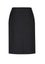 Comfort Wool Stretch Womens Relaxed Fit Skirt - Black - Size 8 - Biz Collection Carousel 2