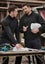 Mens 1/4 Zip Brushed Fleece - Charcoal/Black - Size L - Biz Collection Carousel 3