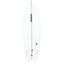 Haydenshapes Hypto Twin PU FCS II 2 Fin Surfboard Clear Carousel 3