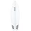 Haydenshapes Hypto Twin PU FCS II 2 Fin Surfboard Clear Carousel 2