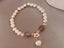 Bracelet Freshwater Pearl Rose Quartz Bracelet Carousel 1