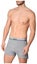 Sloggi Men The Slim Fit Boxer Brief Light Grey Melange (M032) CS Carousel 3
