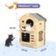 Cat House Condo,Indoor Kitty Scratching Playhouse Carousel 12