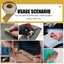 Brand New 5 Sandpaper rolls Woodworking Grinder Polisher *Sale NOW* Carousel 10