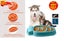Brand New Large Dog Food Bowl Slow Feeder 32cm *Sale NOW* Carousel 6