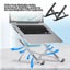 Foldable Aluminum alloy Laptop Stand Adjustable Notebook Holder Tablet Stand Carousel 4