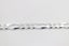Stg Silver 3:1 Figaro Link Chain IR20 Carousel 1