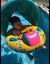 Baby Float Seat Boat Inflatable Ring Adjustable Sunshade Swim Pool Water Toys Carousel 7