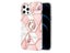 Finger Ring Kickstand Case Cover for iPhone 12 / 12 Pro Marble & Flower Carousel 4