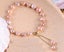 Bracelet Purple Baroque Pearls Platinum Yellow Gold Plated Carousel 2