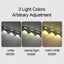 LED Night Light Under Cabinet Light USB Rechargeable Motion Sensor 30cm 2 lights Carousel 4