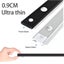 LED Night Light Under Cabinet Light USB Rechargeable Motion Sensor 30cm 2 lights Carousel 6
